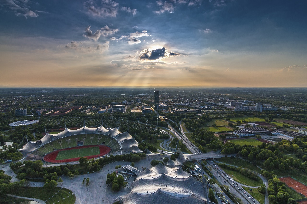 munich, olympia tower, television tower